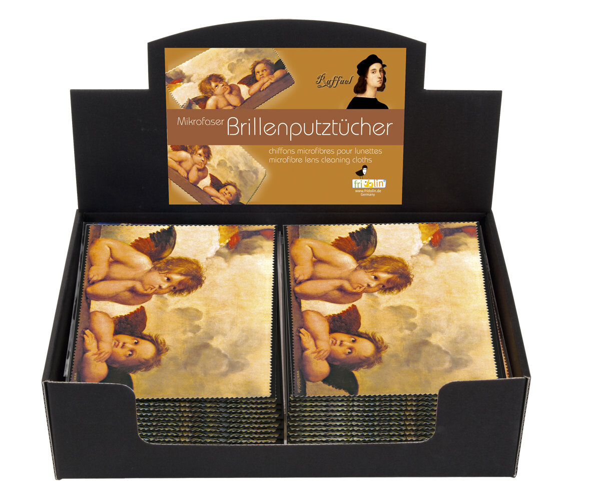 Handrička na čistenie okuliarov Raffael - krabica