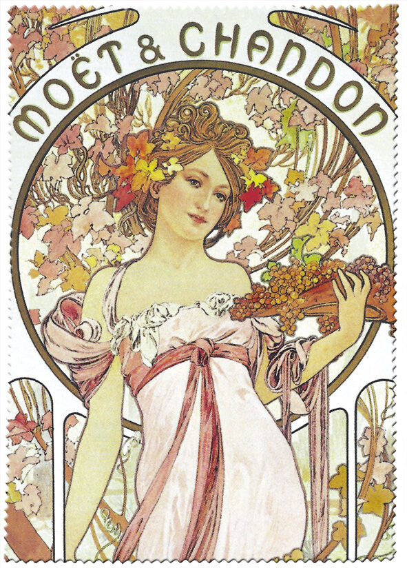 Handrička na čistenie okuliarov Alfons Mucha - Louise