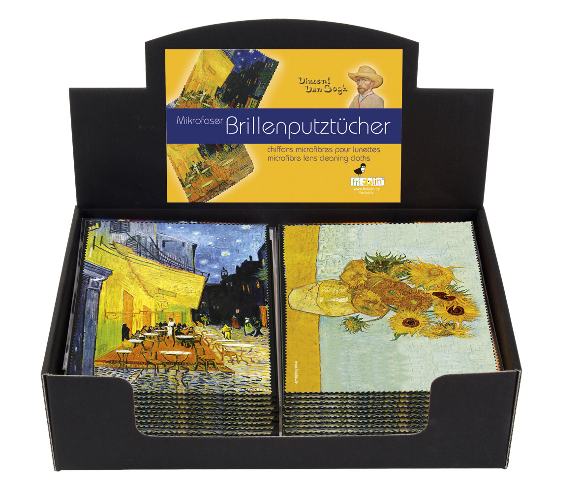 Handrička na čistenie okuliarov Van Gogh - krabica