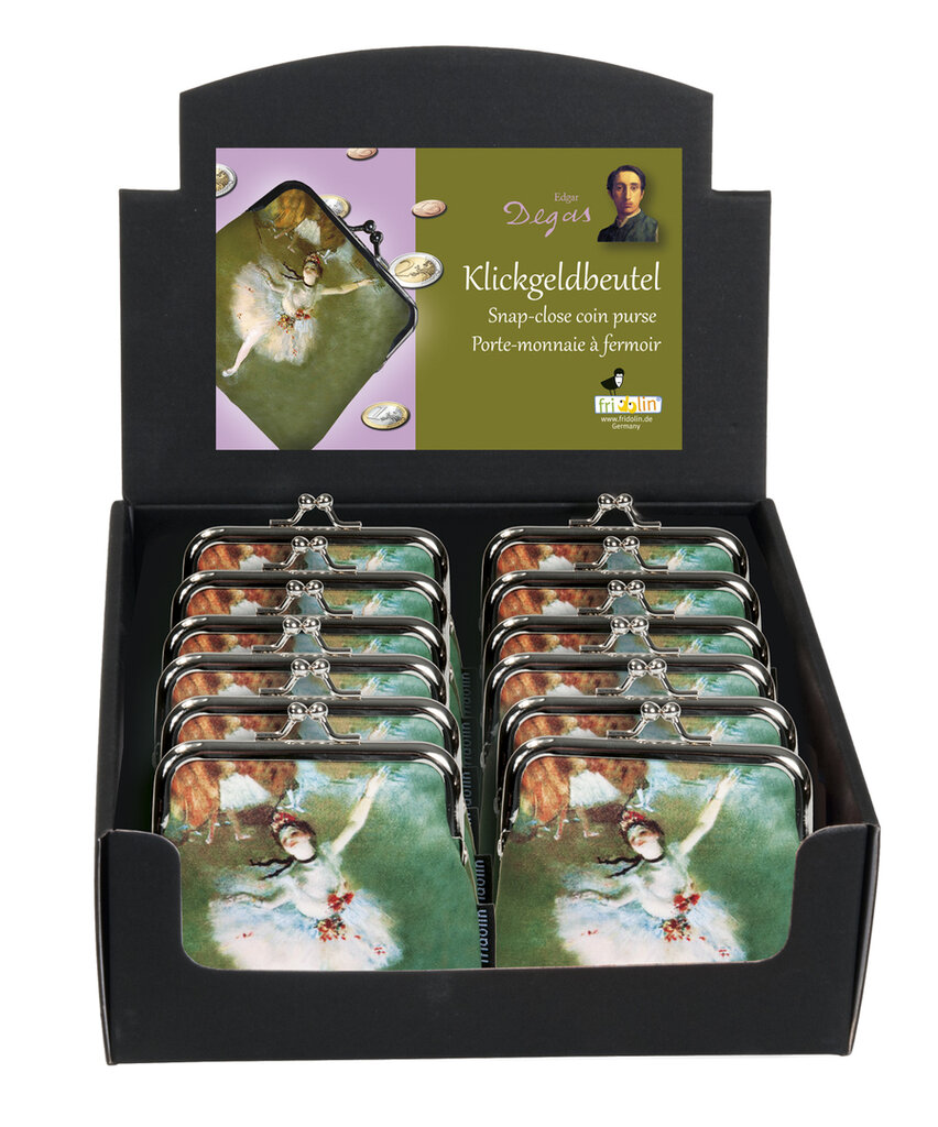 Peňaženka na mince Degas - krabica