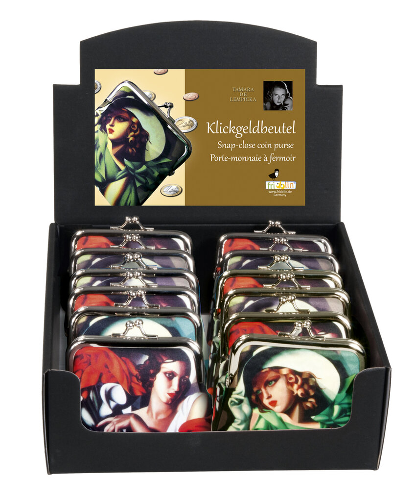 Peňaženka na mince T.de Lempicka - krabica