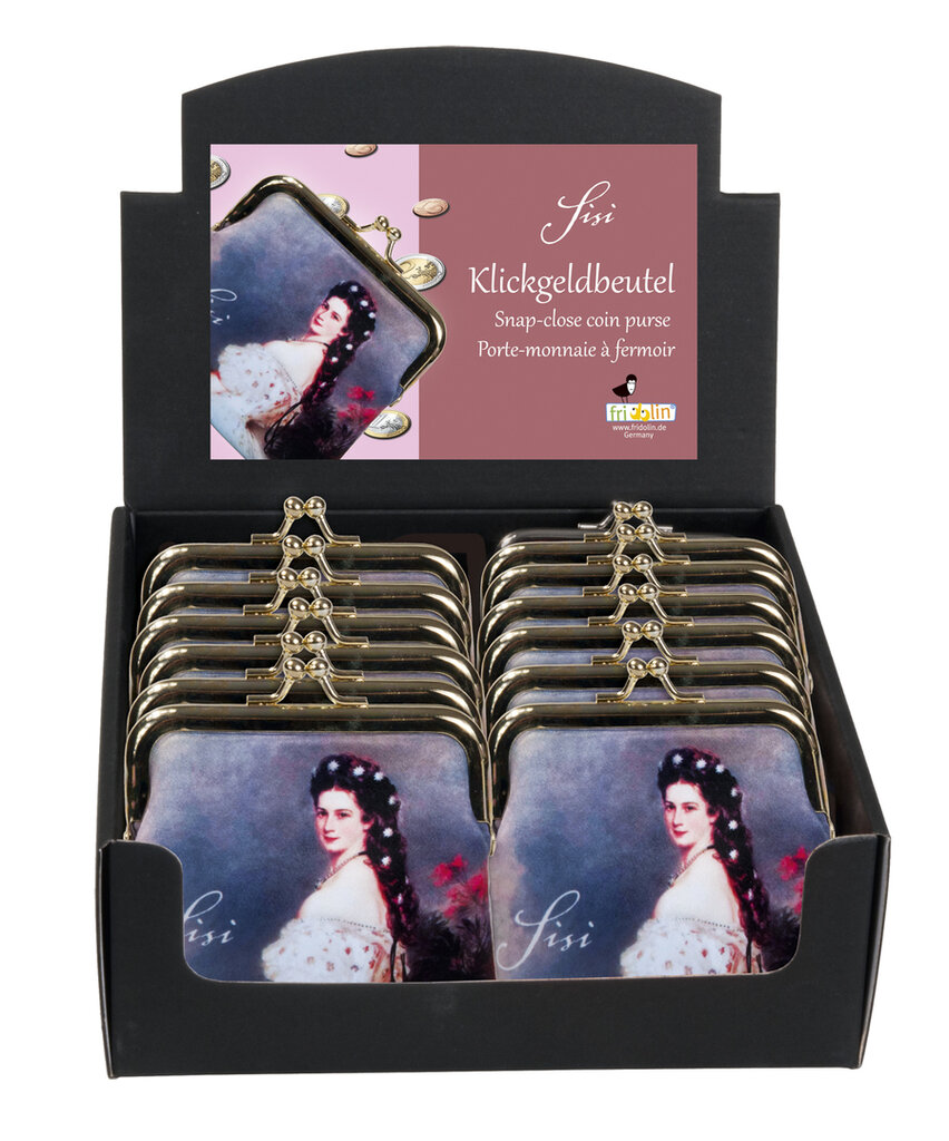 Peňaženka na mince Sisi - krabica