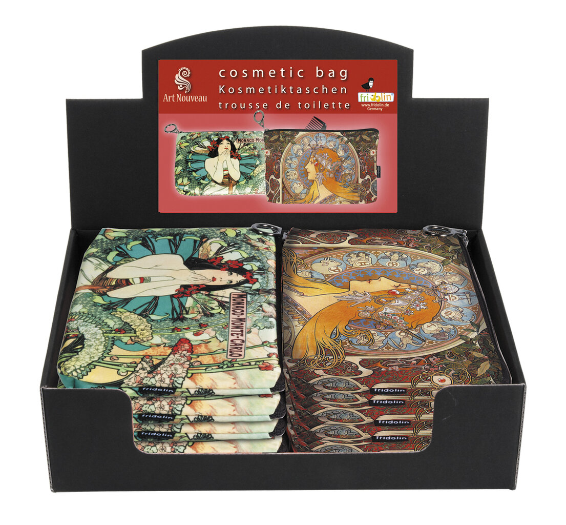 Kozmetická taštička Alfons Mucha - krabica