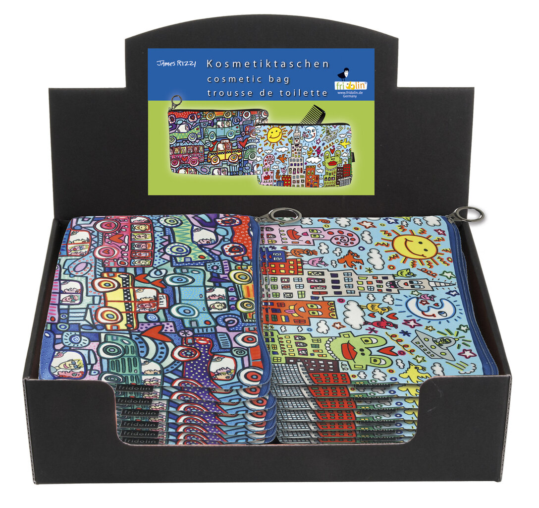 Kozmetická taštička James Rizzi - krabica