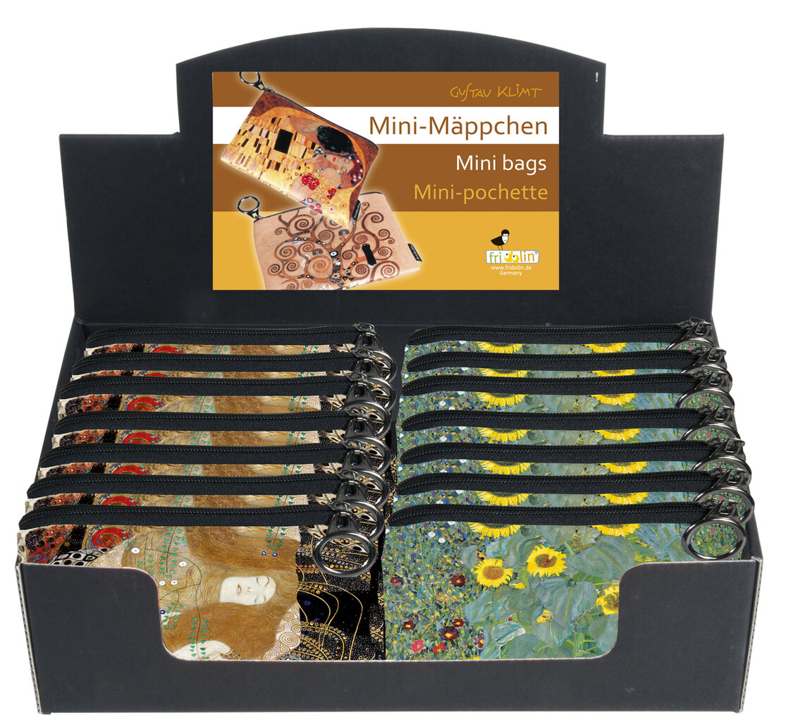 Mini peňaženka na mince Klimt - krabica