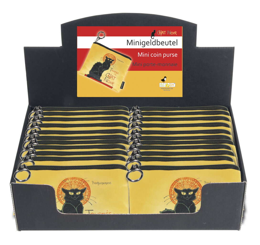 Mini peňaženka na mince Chat Noir - krabica