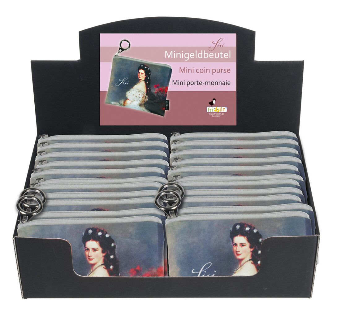 Mini peňaženka na mince Sisi - krabica