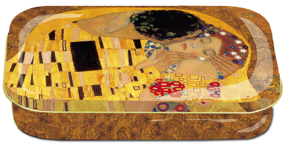 Plechová krabička Klimt - Kiss