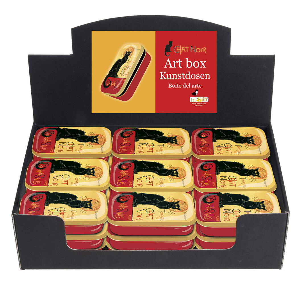 Plechová krabička Chat Noir - krabica