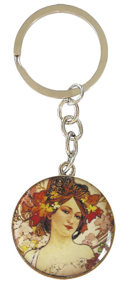 Kľúčenka Alfons Mucha - Lousie