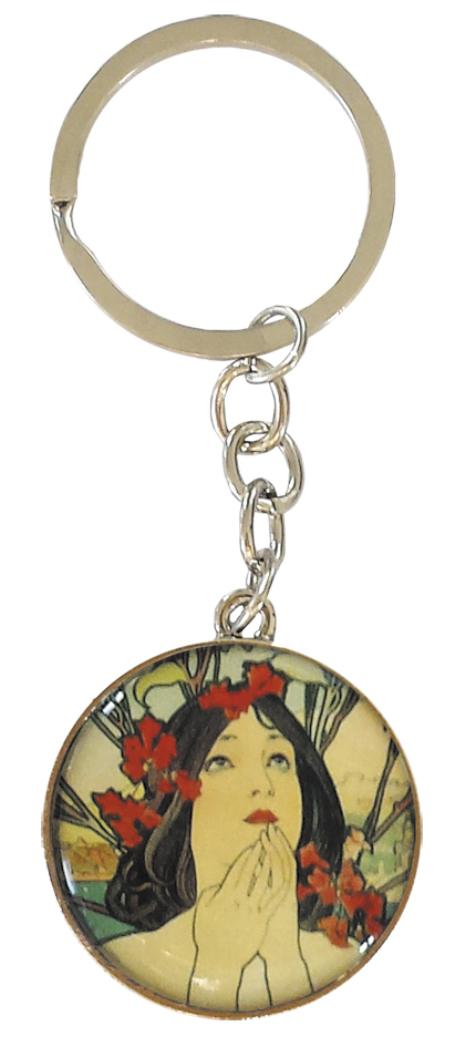 Kľúčenka Alfons Mucha - Monaco