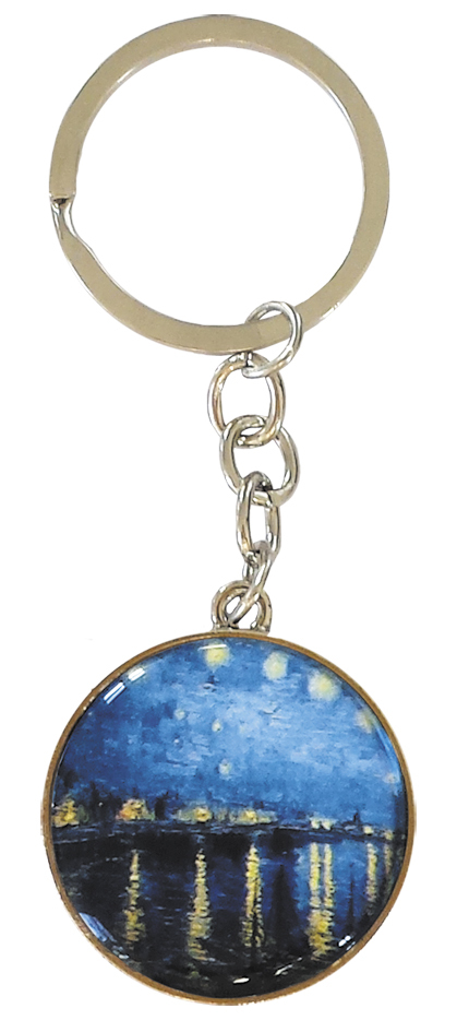 Kľúčenka Van Gogh - Nočná obloha