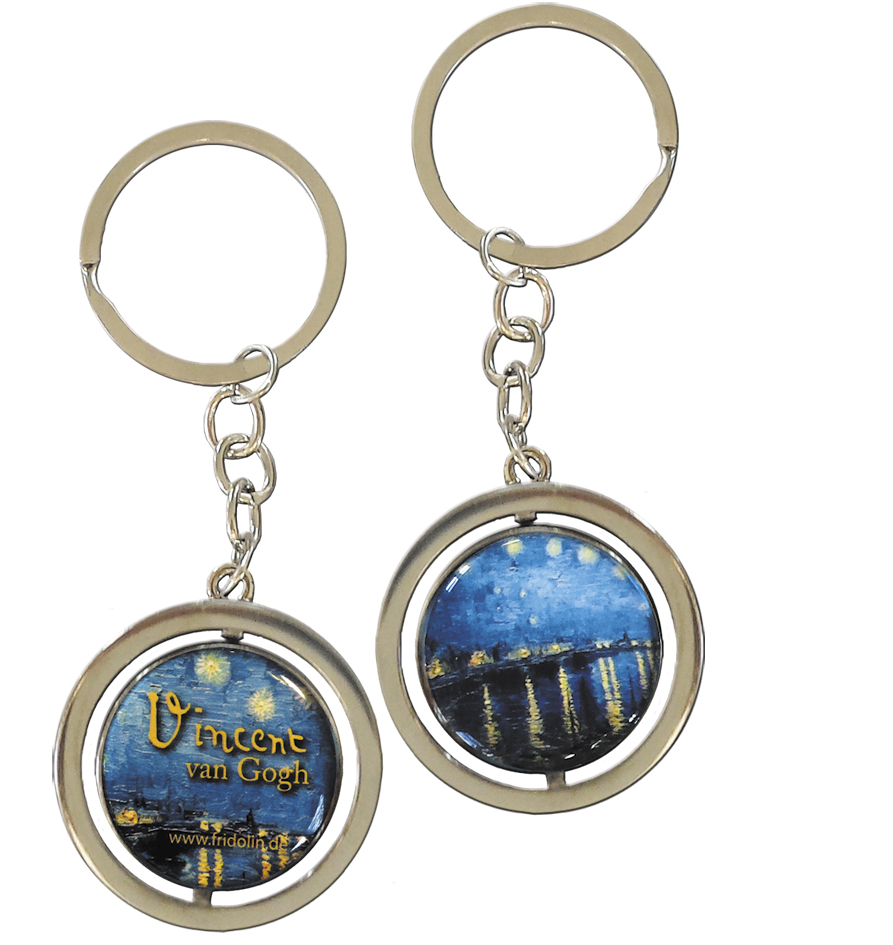 Kľúčenka Van Gogh - Nočná obloha
