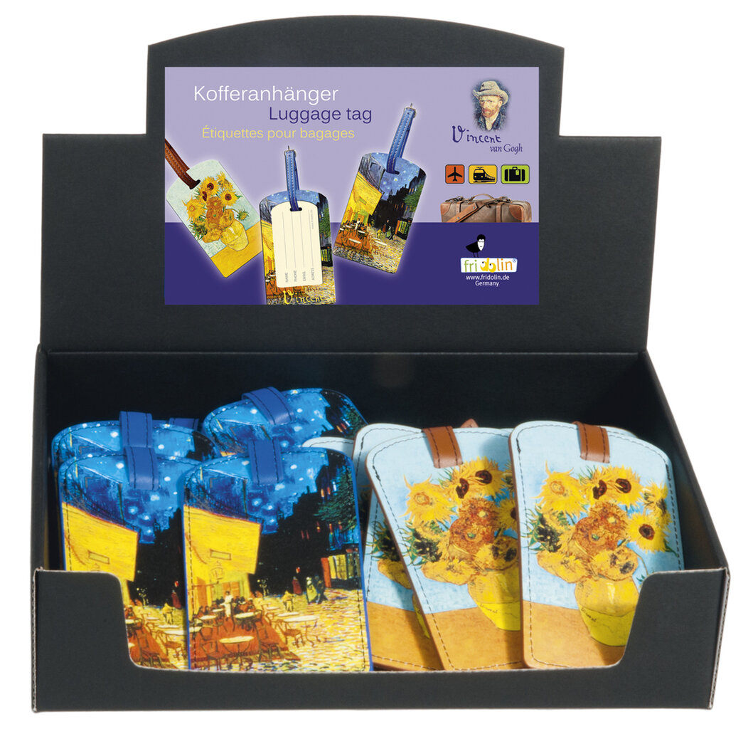 Visačka na batožinu Van Gogh - krabica