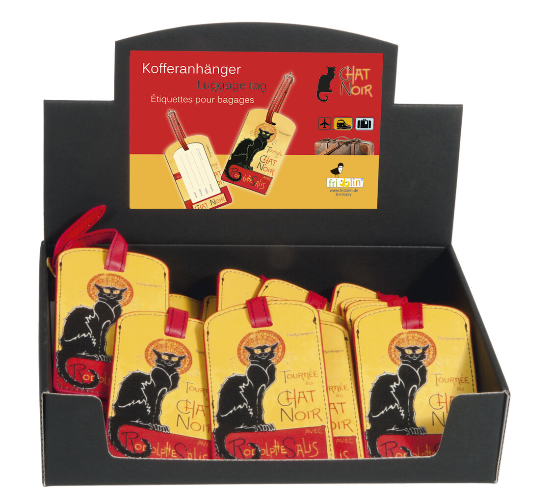 Visačka na batožinu Chat Noir - krabica