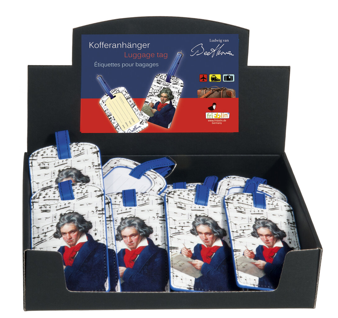 Visačka na batožinu Beethoven - krabica
