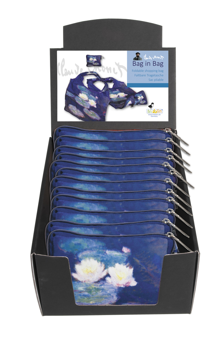 Set skladacích nákupných tašiek Monet