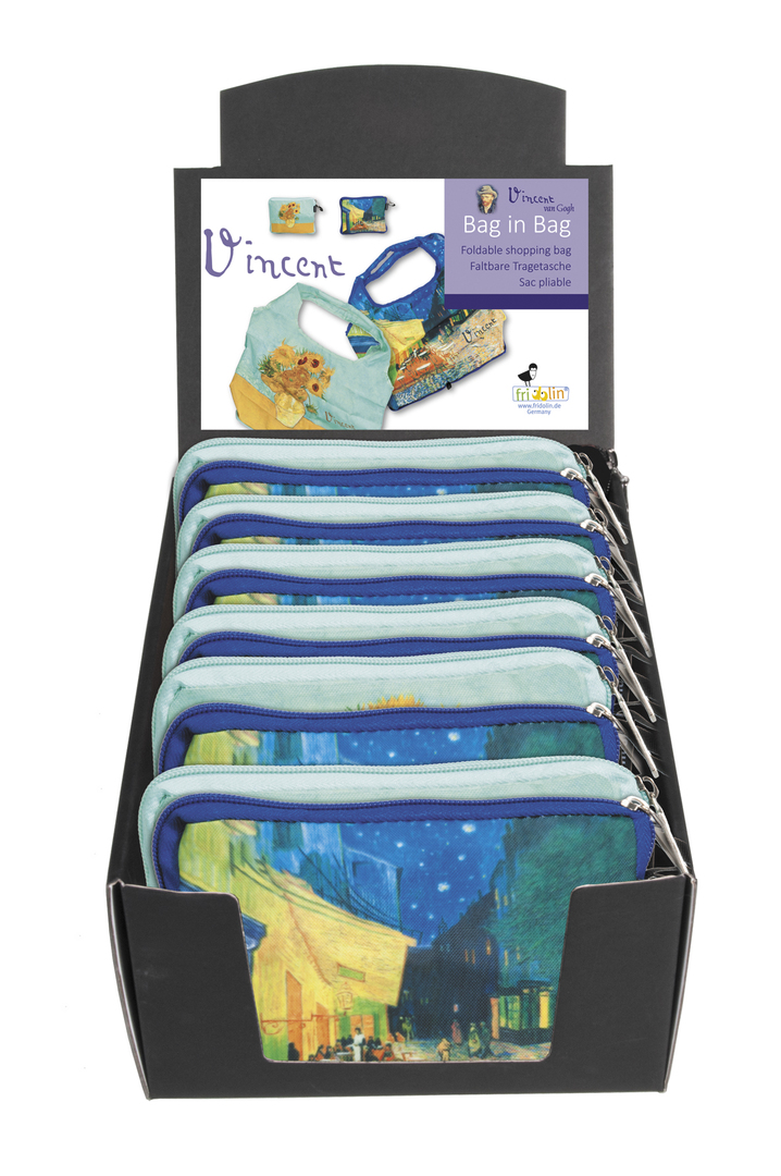 Set skladacích nákupných tašiek Van Gogh