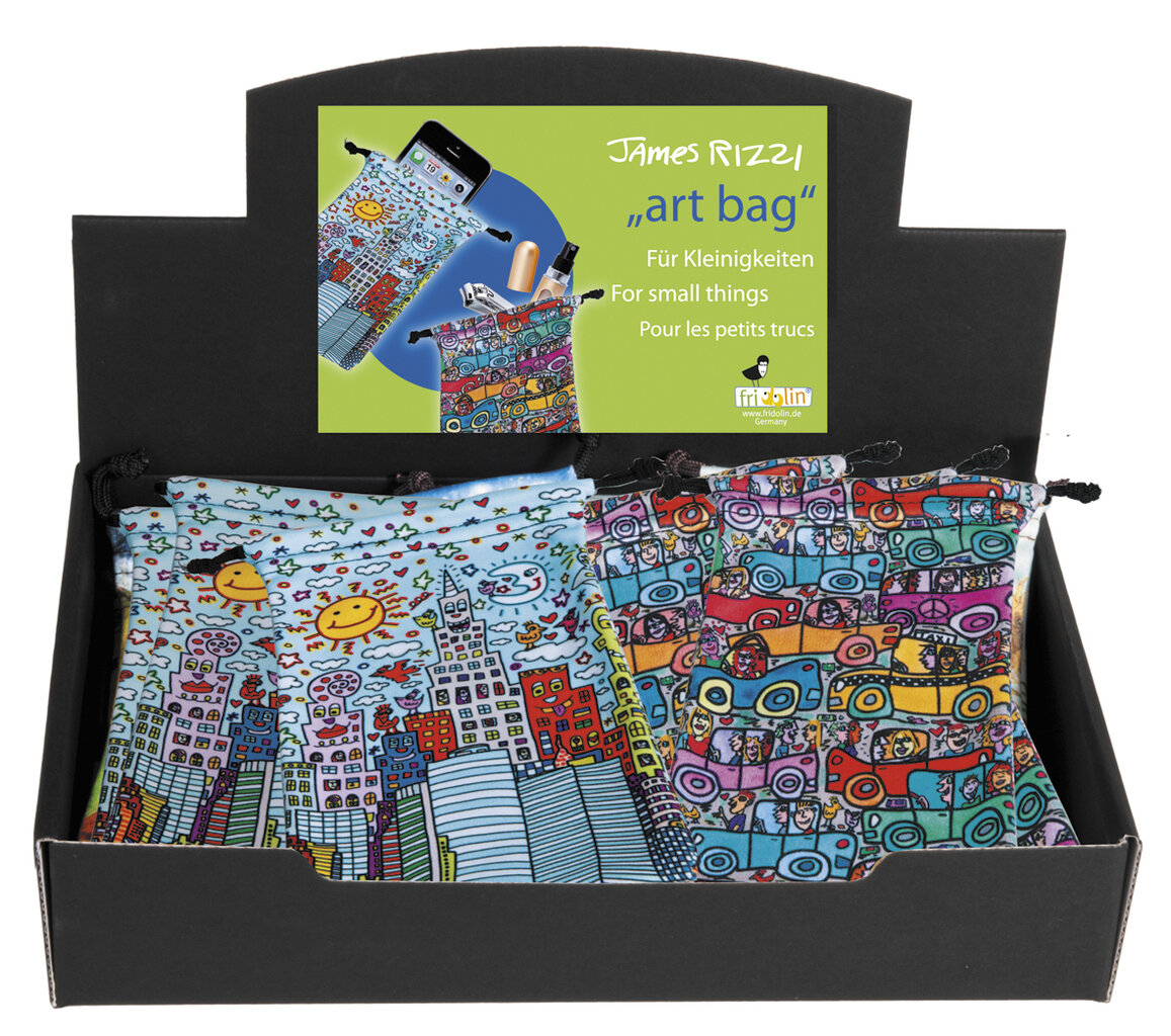 Vrecúško na okuliare James Rizzi - krabica