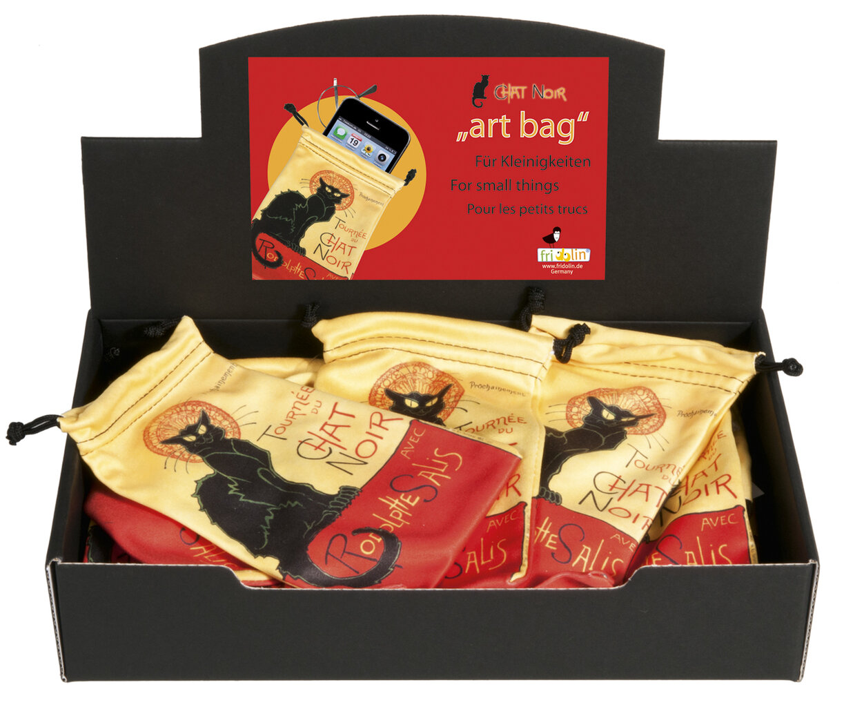 Vrecúško na okuliare Chat Noir - krabica