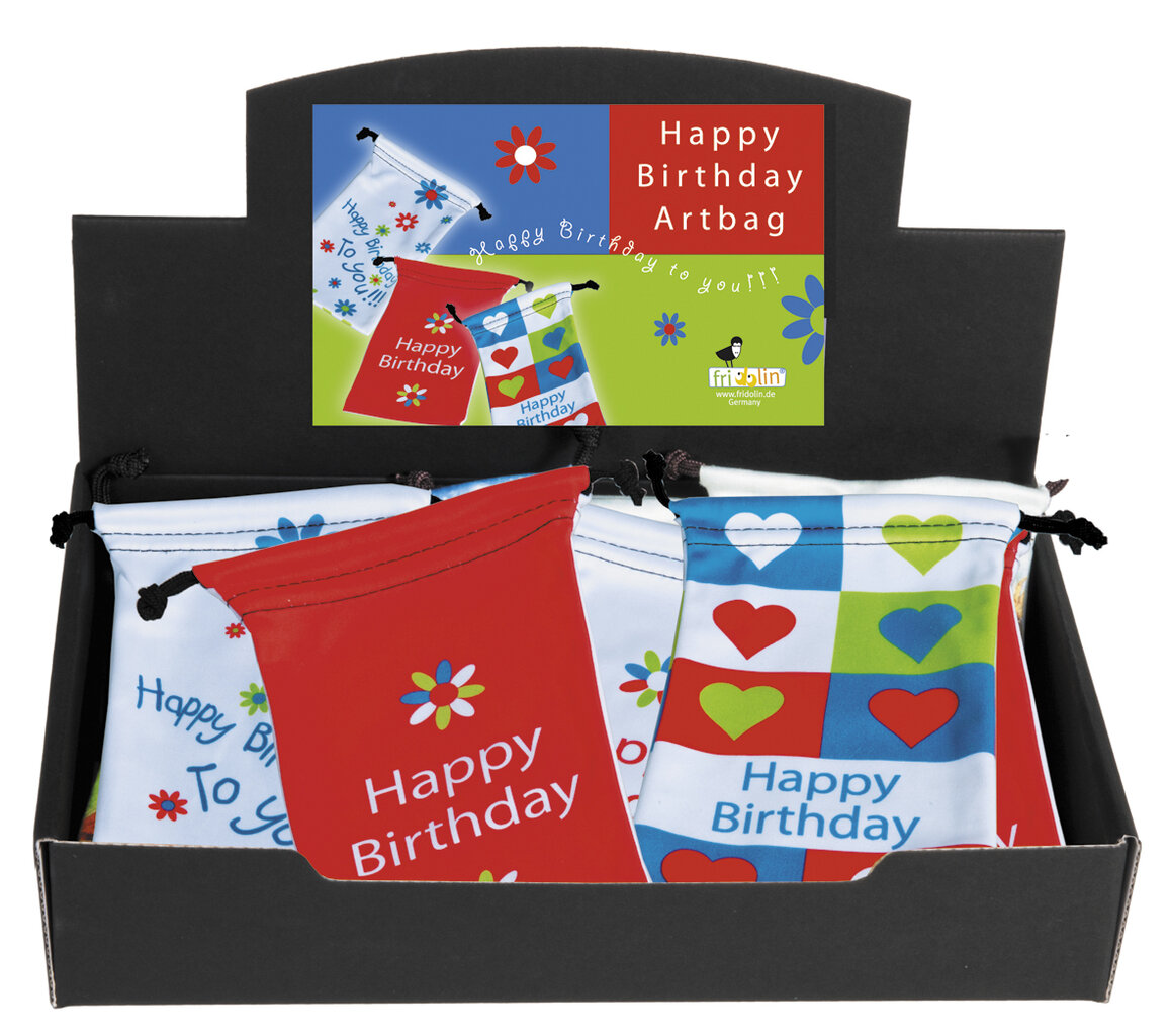 Vrecúško na okuliare Happy Birthday - krabica