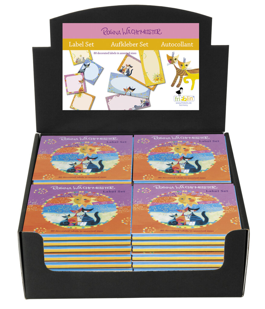 Set nalepovacích štítkov Rosina Wachtmeister - krabica