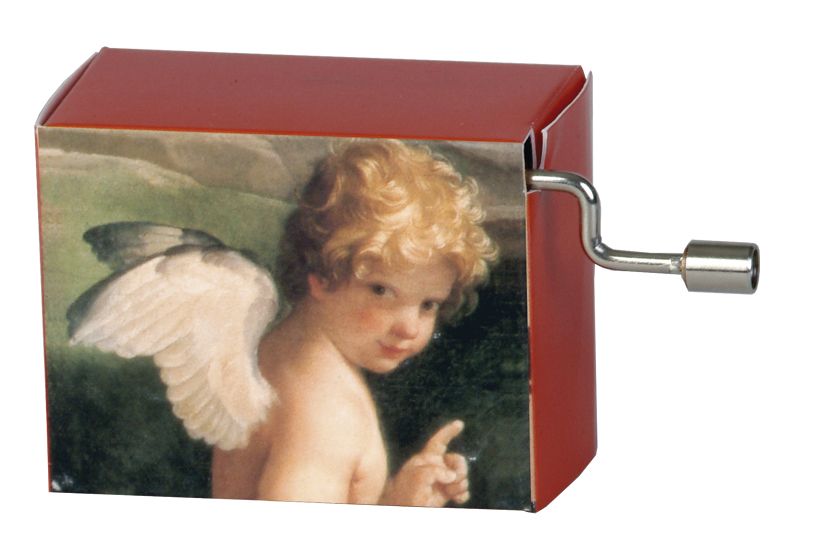 Hracia skrinka Anjel s ukazovákom - O Maria