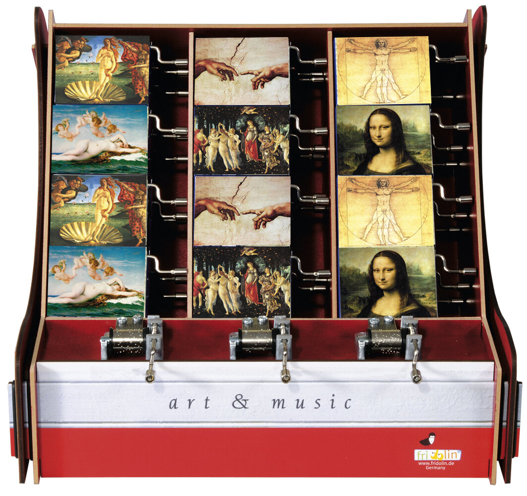 Hracia skrinka Veľkí maliari 2 - krabica