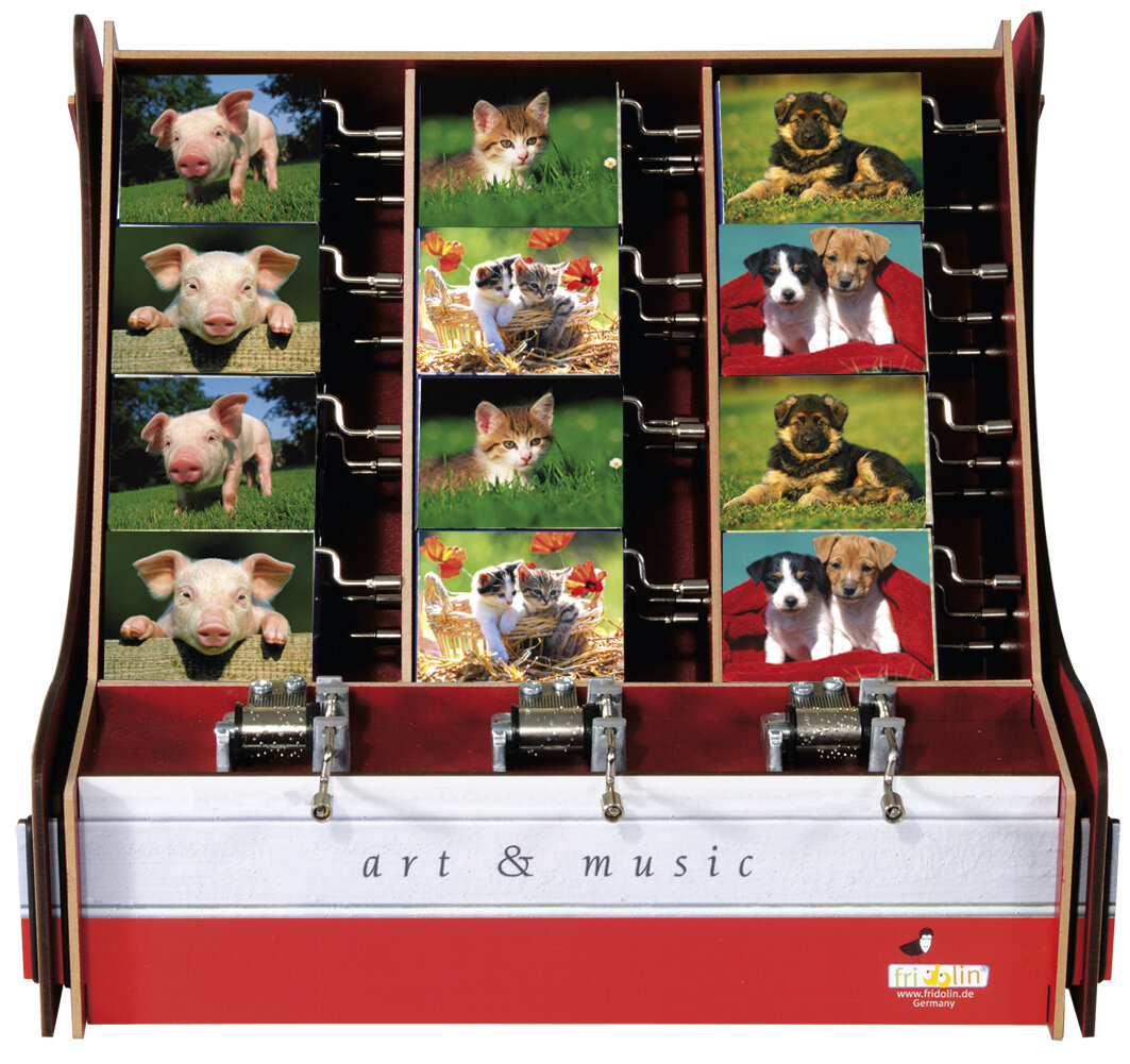 Hracia skrinka Zvieratká - krabica