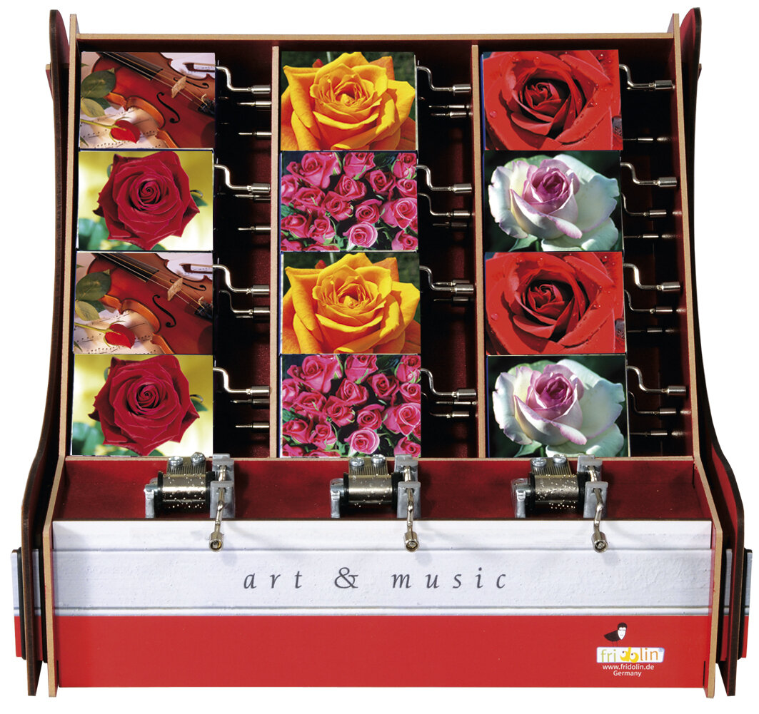 Hracia skrinka Ruže - krabica