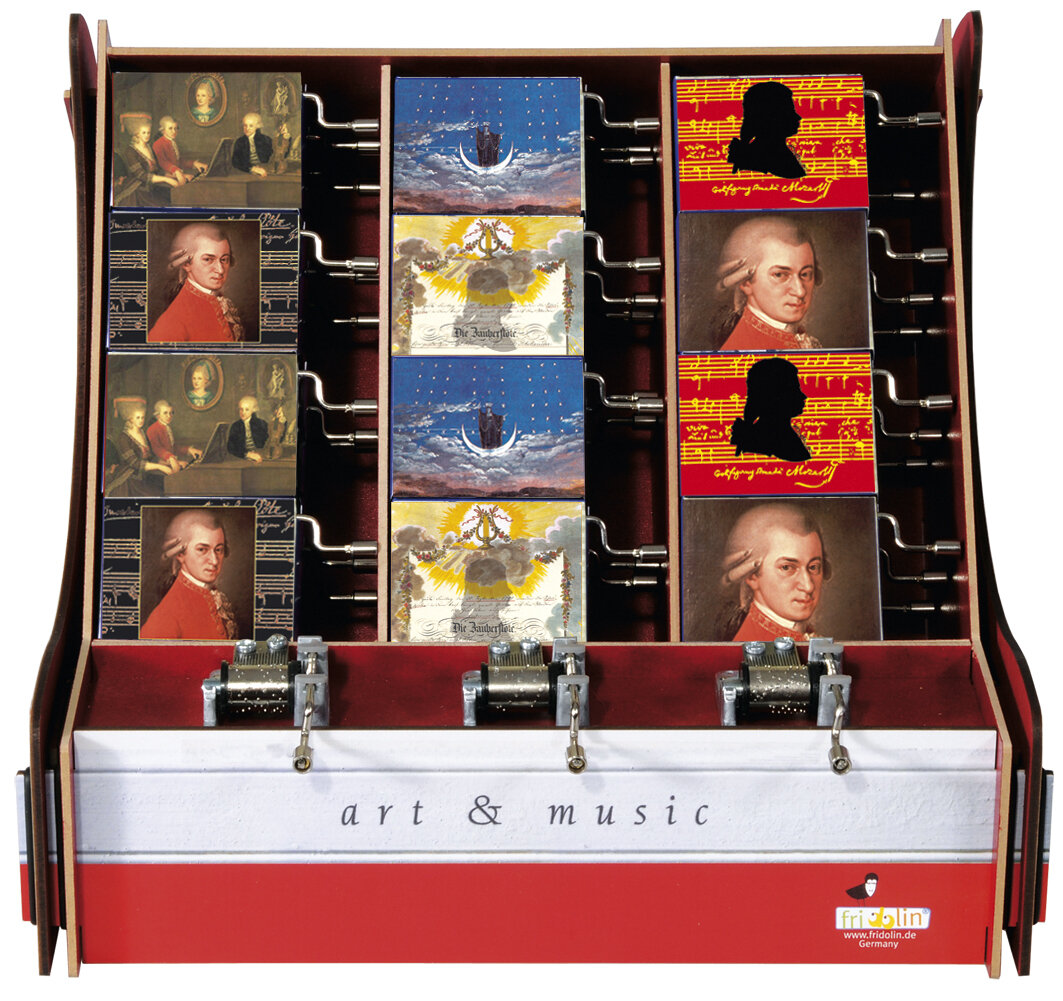 Hracia skrinka Mozart - krabica