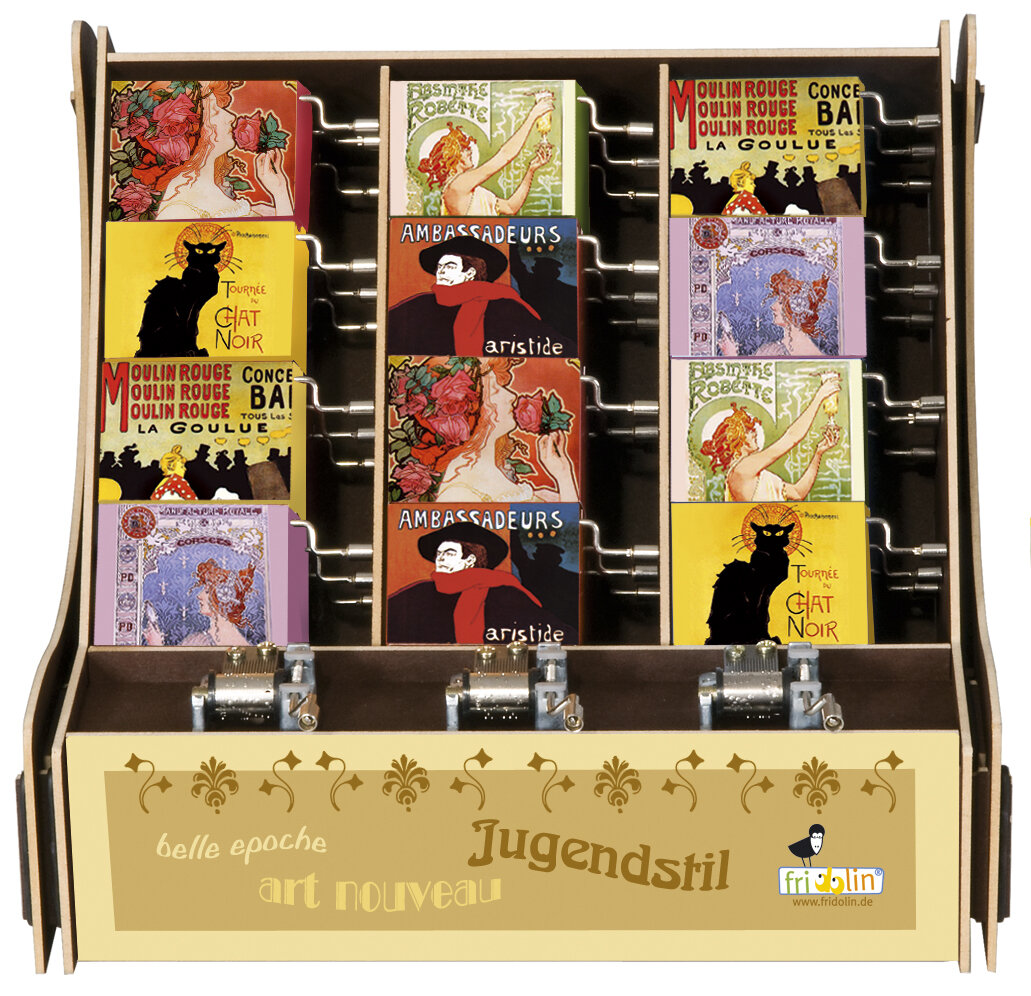 Hracia skrinka Belle Epoque - krabica