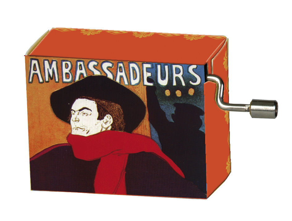 Hracia skrinka Ambassadeur