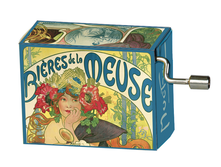 Hracia skrinka Alfons Mucha - Bieres de la Meuse
