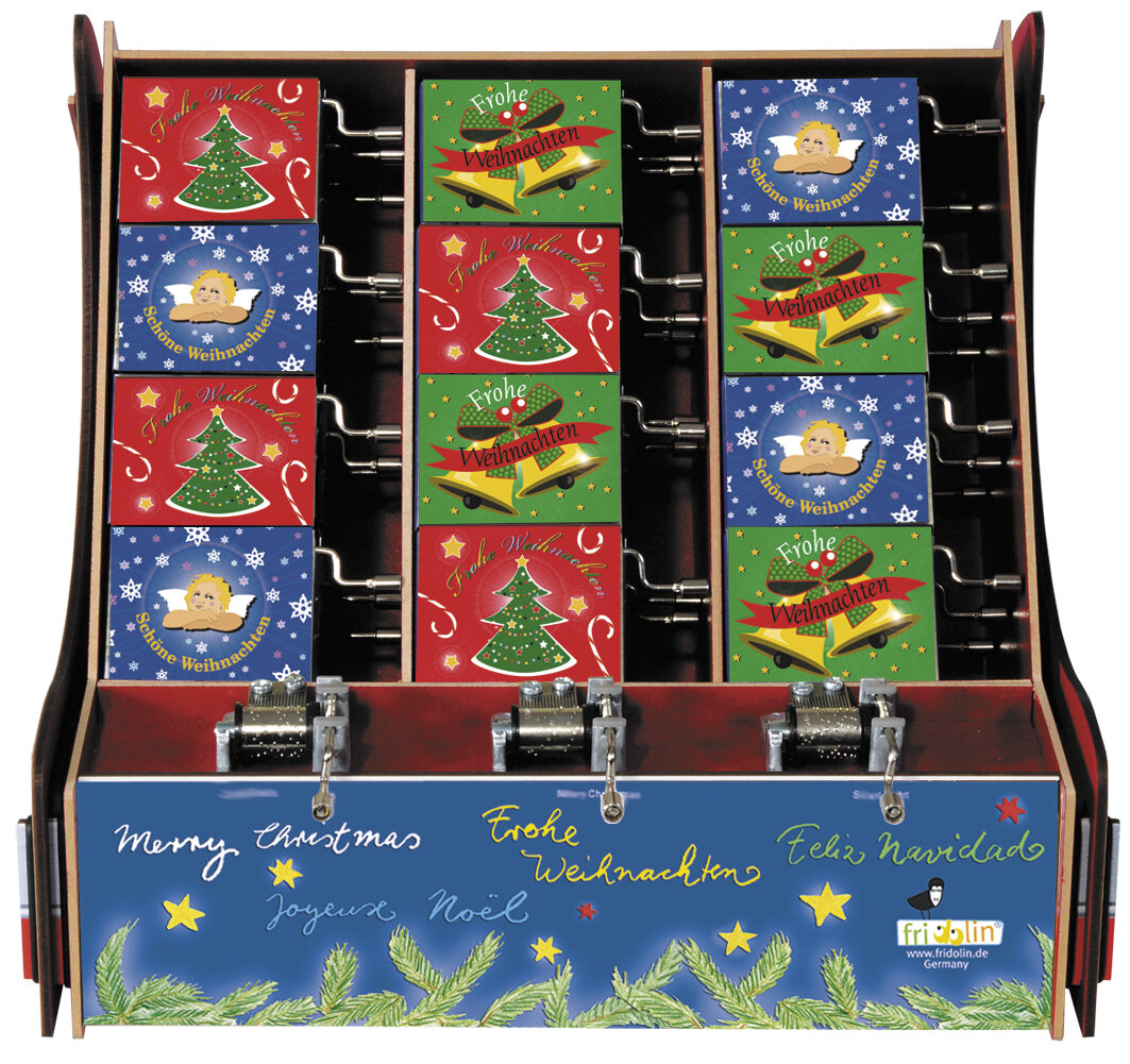 Hracia skrinka Vianoce - krabica