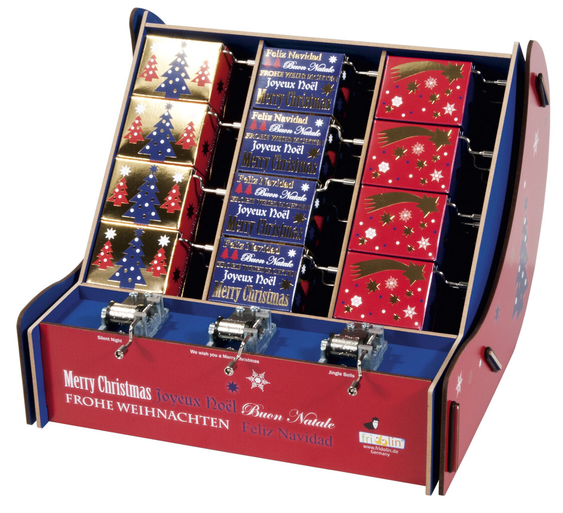 Set hracích skriniek Zlaté Vianoce