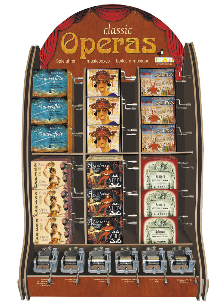 Hracia skrinka Opera - stojan