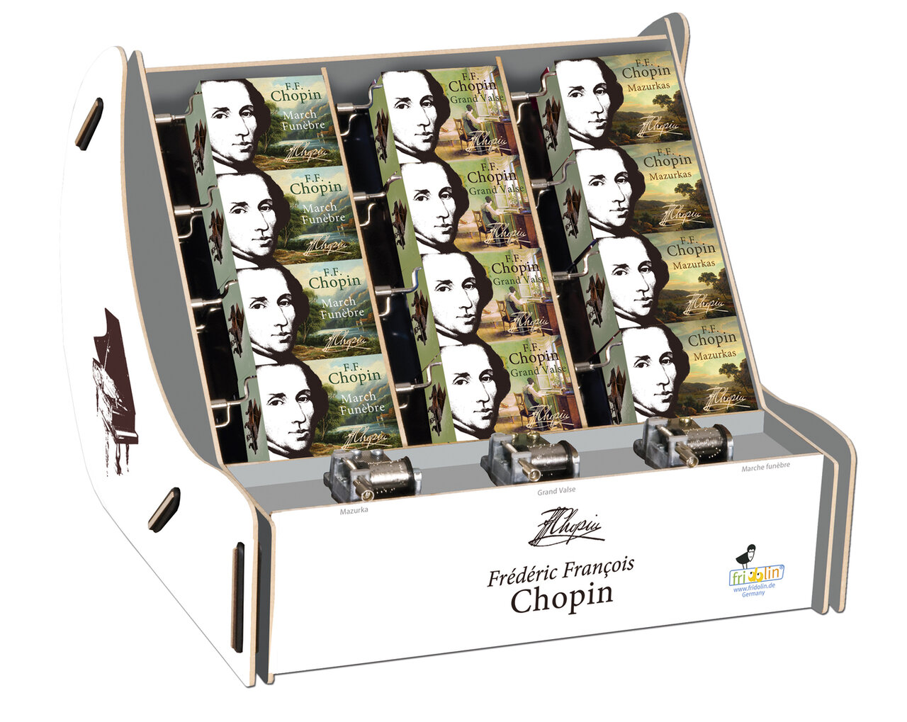 Hracia skrinka Chopin - krabica