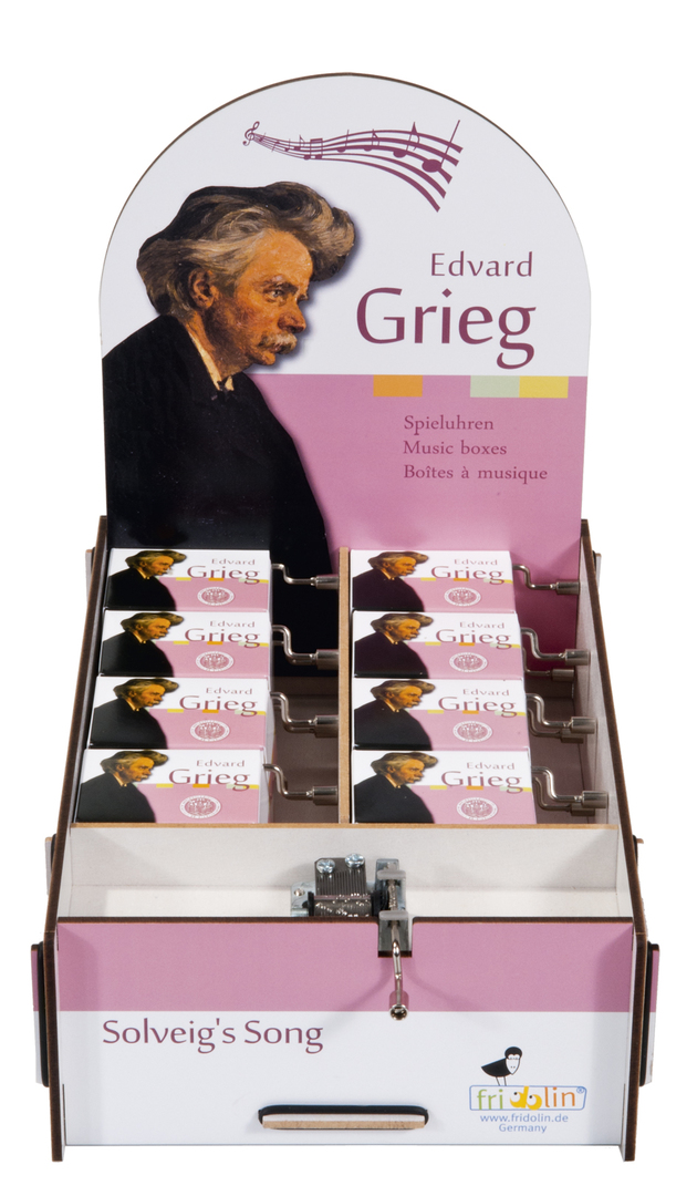 Hracia skrinka Edvard Grieg - krabica