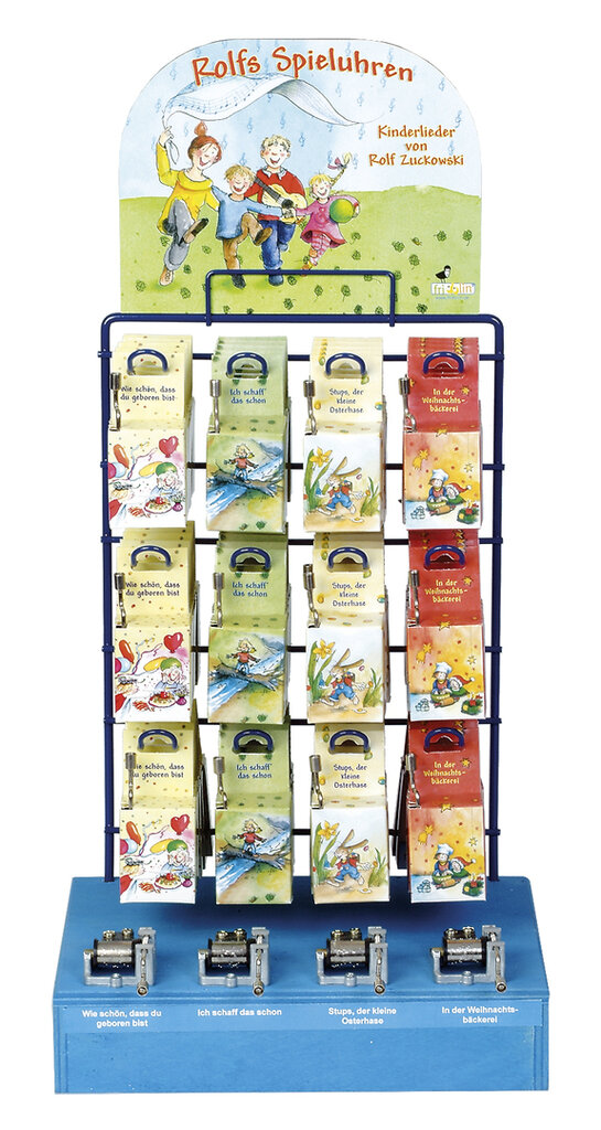 Hracia skrinka Rolf Zuckowski - stojan