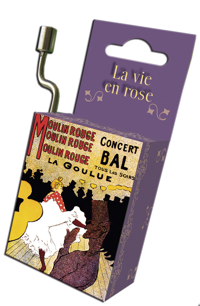 Hracia skrinka Art Noveau - La Goulue