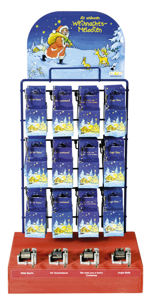 Hracia skrinka Vianočné pesničky - stojan