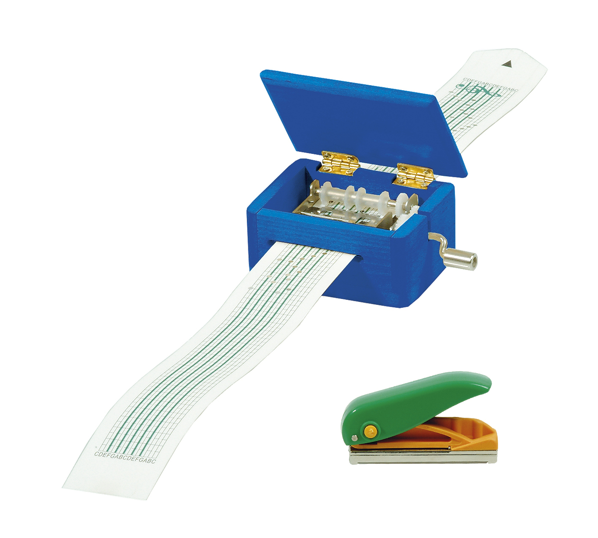 Hracia skrinka s papierovým pásikom