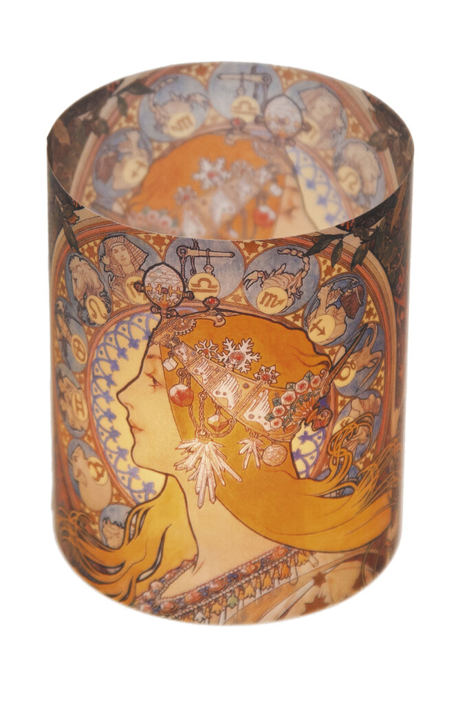 Svietnik Alfons Mucha - Zodiak