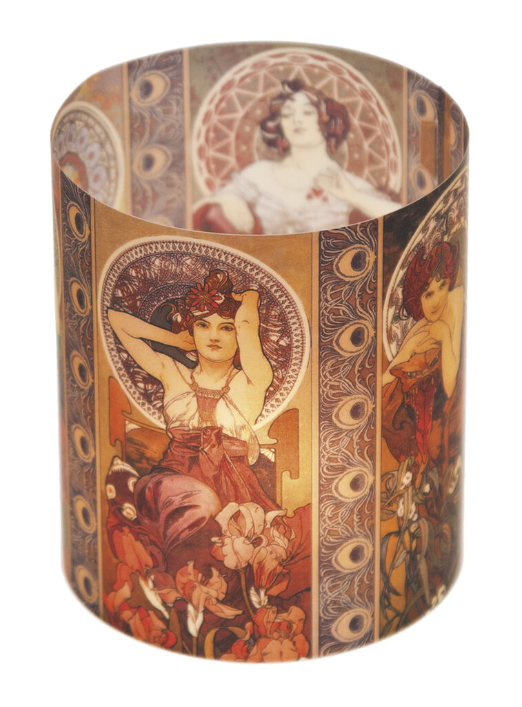 Svietnik Alfons Mucha - Drahokamy