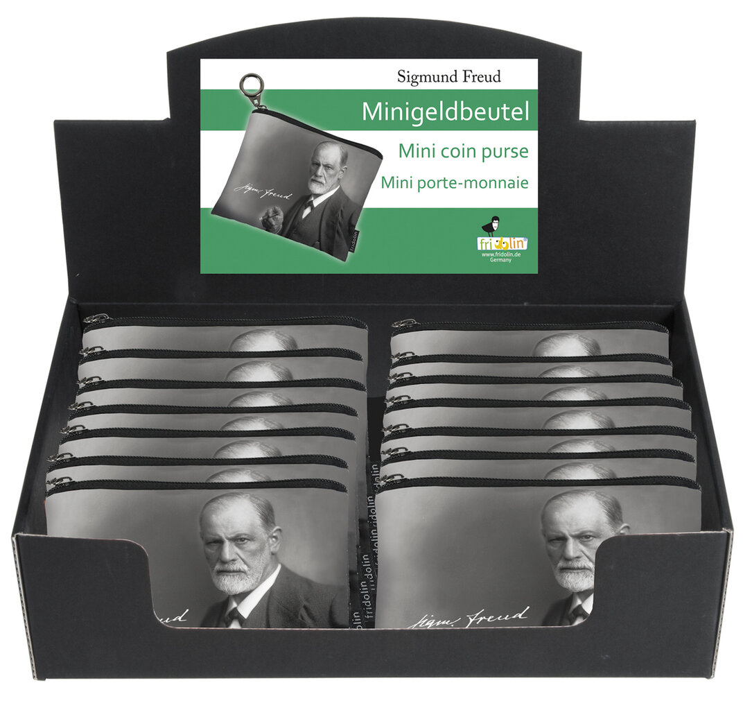 Mini peňaženka na mince Sigmung Freud - krabica