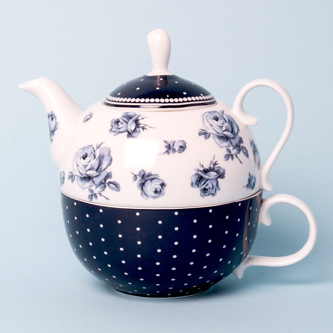 Porcelánový čajník pre jedného Katie Alice