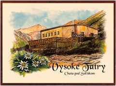 Magnetka klasik Vysoké Tatry - Chata pod Soliskom