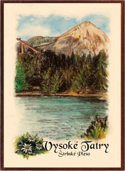 Magnetka klasik Vysoké Tatry - Štrbské Pleso