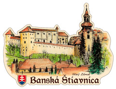 Magnetka obrysová Starý Zámok Banská Štiavnica
